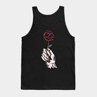 Hand and rose Tank Top